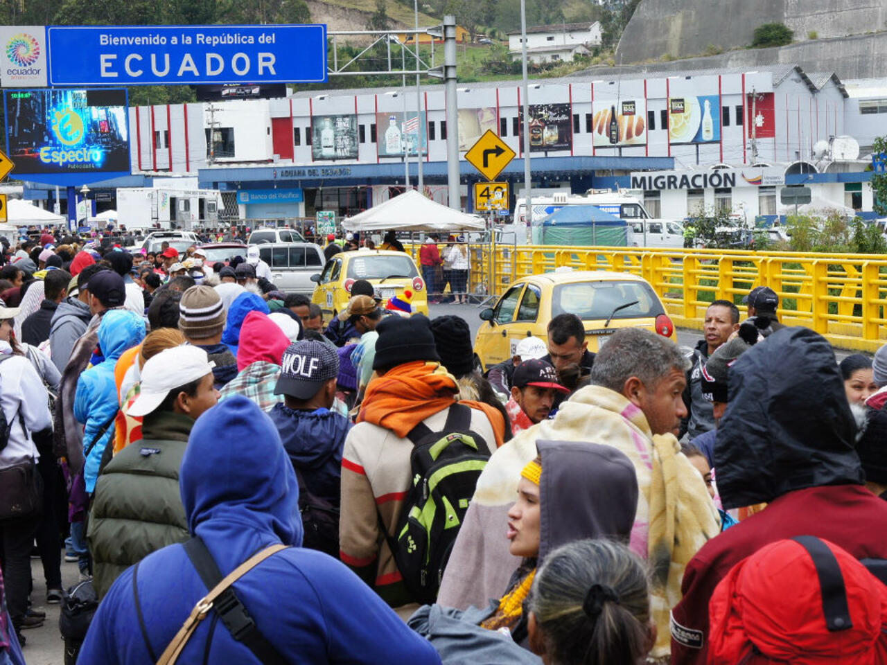 La cifra de migrantes venezolanos en Ecuador descendió a 445 mil