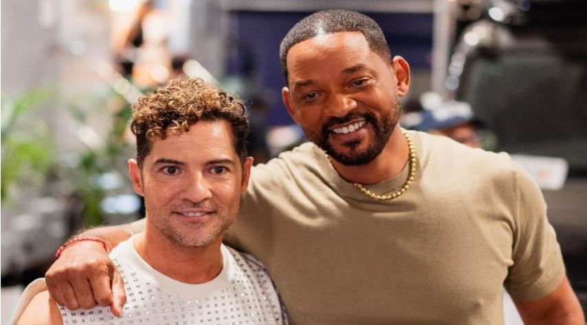 David Bisbal deja sin palabras a Will Smith y abren puerta a una colaboración: “¡Necesito eso!”