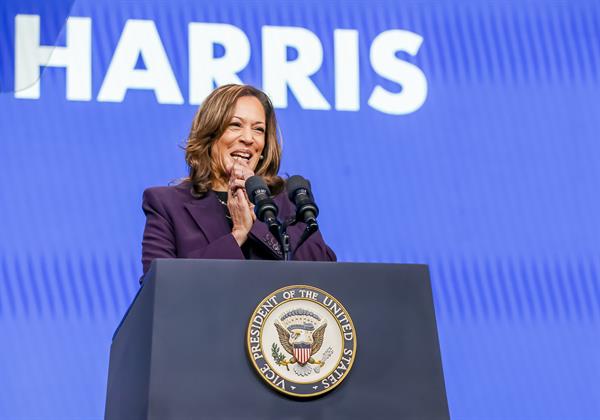 Kamala Harris bailando: Ahí no lleva chance Trump