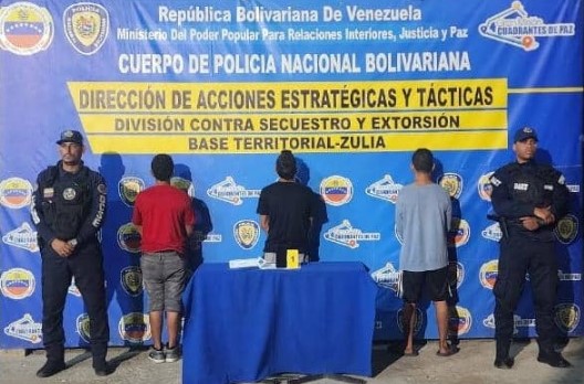 Detenidos tres extorsionadores miembros de la banda 