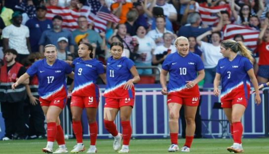 Estados Unidos es pentacampeón olímpico en el fútbol femenino