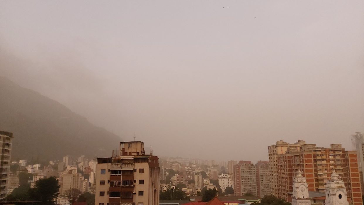 Se prevé incremento de lluvias a partir del 26-Ago tras paso de polvo del Sahara por Venezuela