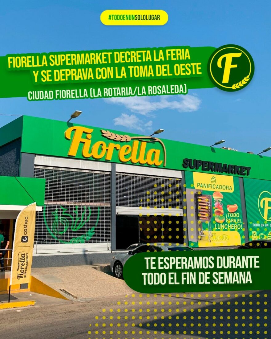 Fiorella decreta Feria en La Rataria con la Toma del Oeste + sopazo + jornada social + escandalosas ofertas de fin de semana