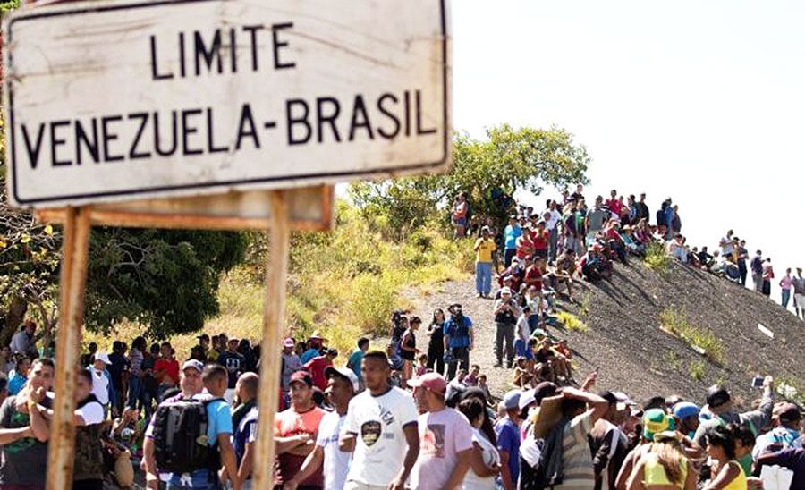 Aumenta el número de migrantes en la frontera Venezuela-Brasil