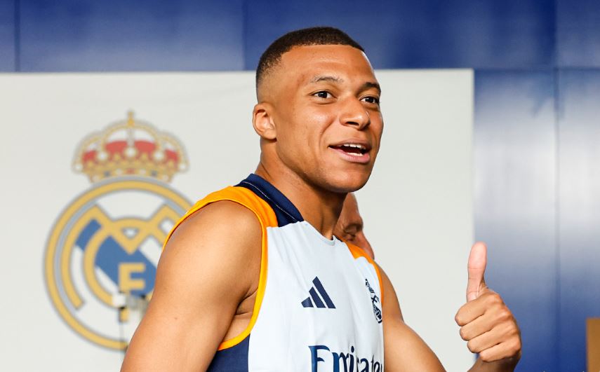 Mbappé completó su primer entrenamiento con el Real Madrid pensando en la Supercopa de Europa