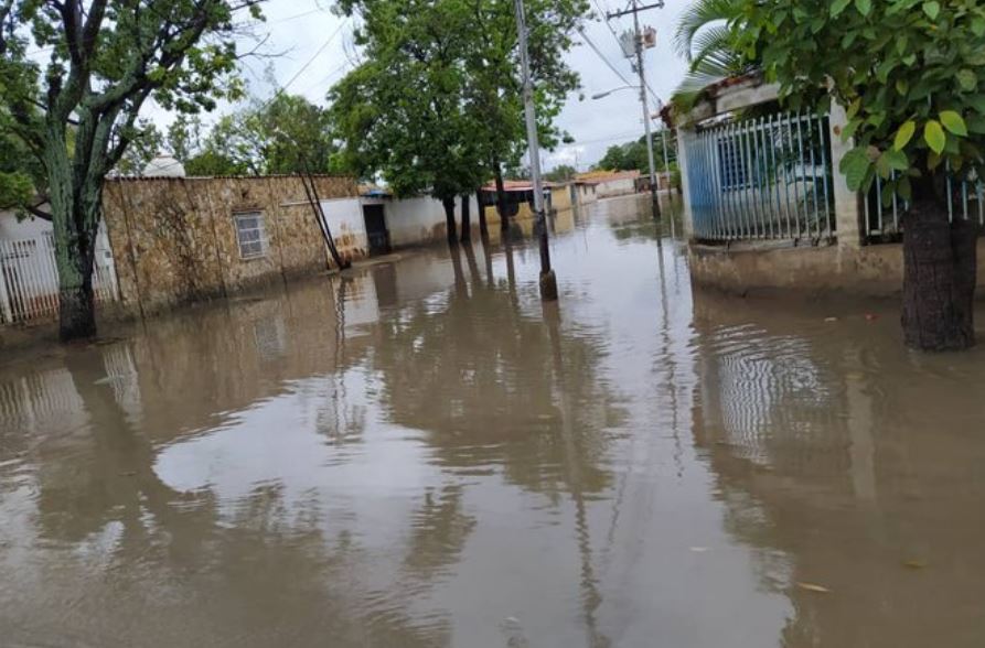 Al menos 10 sectores fueron afectados por las lluvias en Monagas