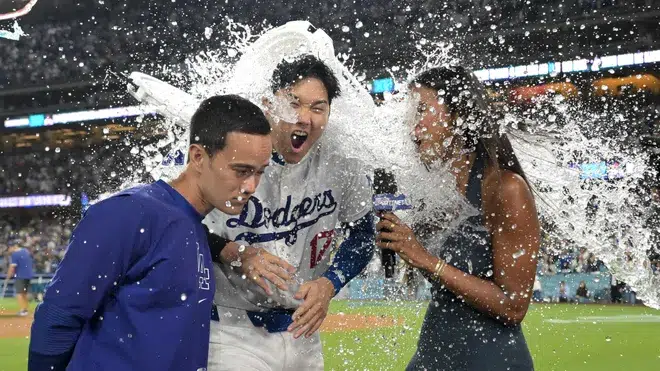 Shohei Ohtani dejó en el terreno a los Rays y se unió al club 40/40 con Grand Slam