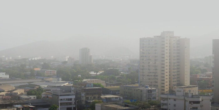 Polvo del Sahara entra de nuevo al territorio venezolano este 7-Ago