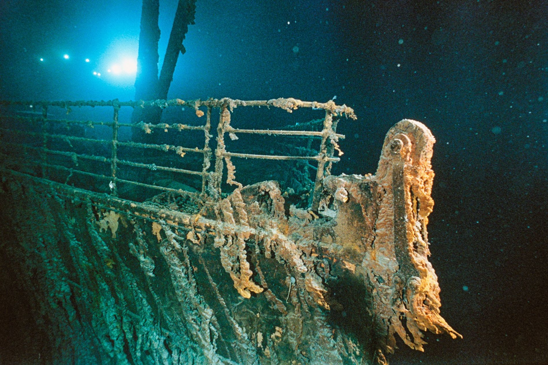 Hace 39 años se encontraron los restos del Titanic hundido en el océano Atlántico