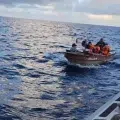 Rescatan a migrantes venezolanos en dos embarcaciones en el caribe colombiano