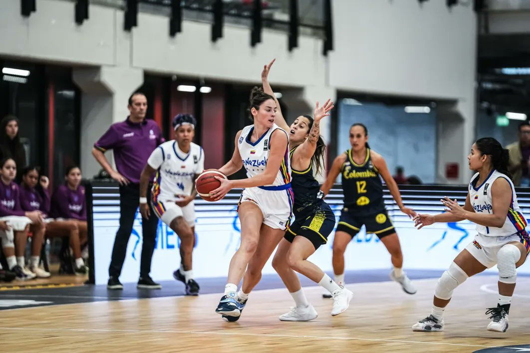 Venezuela cayó ante Colombia en su debut en el Sudamericano Femenino de Baloncesto