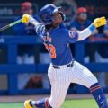 Luisangel Acuña fue subido a las Grandes Ligas por los Mets de Nueva York