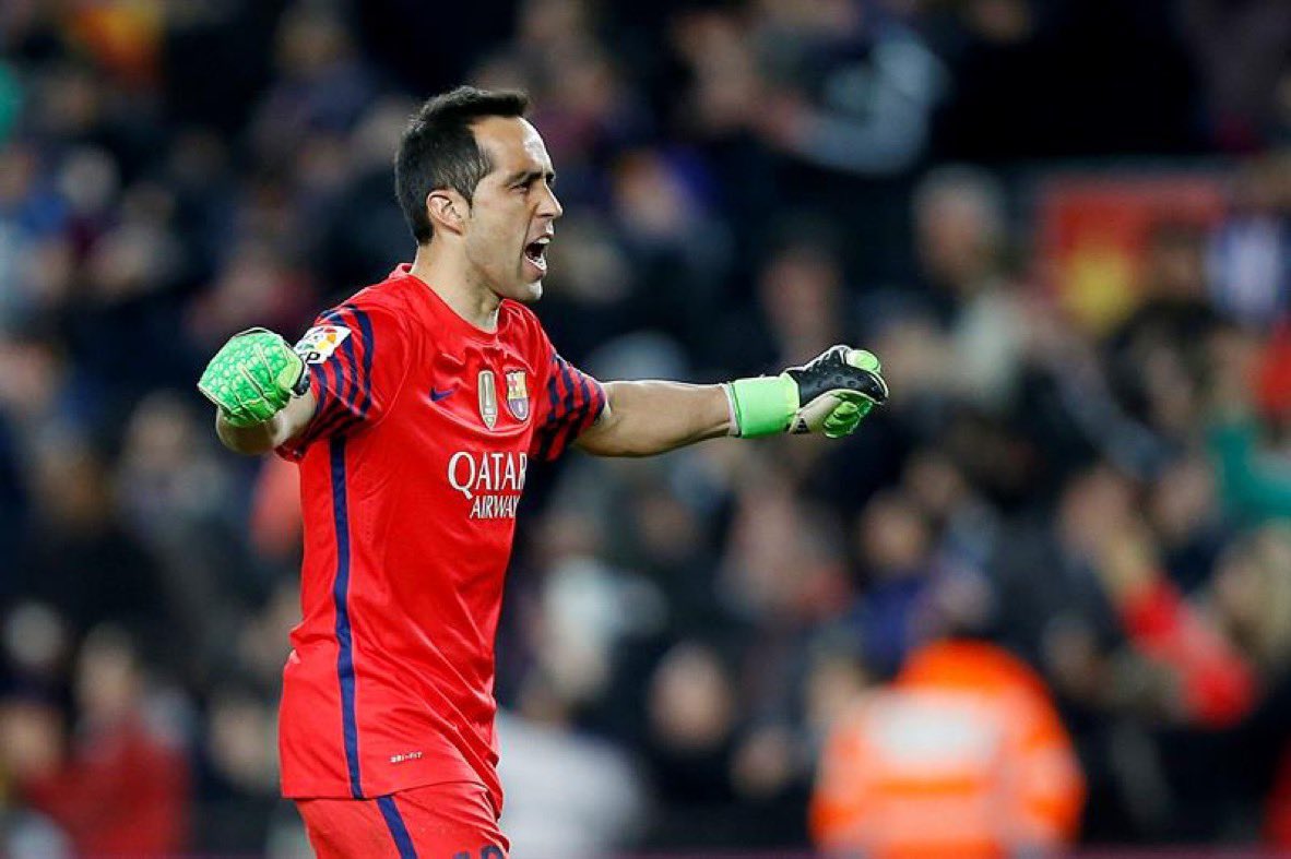 Claudio Bravo se ofreció a Barcelona después de la lesión de Marc-André Ter Stegen