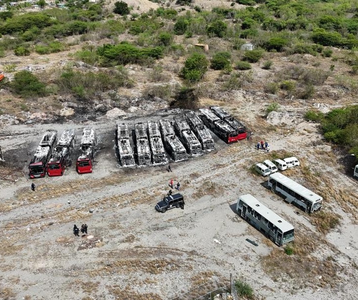 Detienen a seis implicados en la quema de 11 autobuses de Transbarca