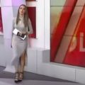 Así se desmayó una periodista en vivo