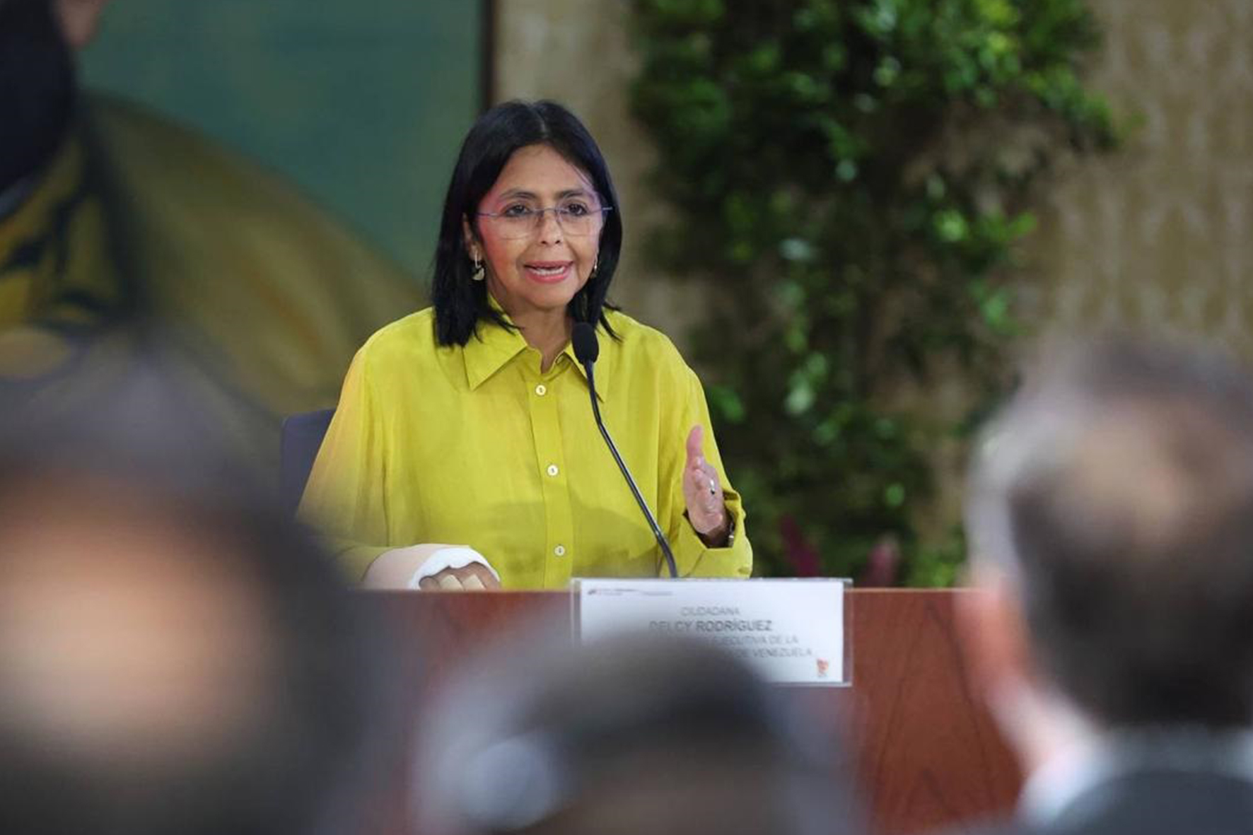 Ministra Delcy Rodríguez revisó planes de producción petrolera junto a la directiva de PDVSA