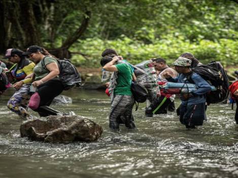 Más de 244.000 migrantes cruzaron el Darién en lo que va de año