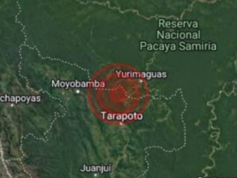 Un sismo de 4.4 sacude la selva de Perú