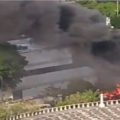 Reportan incendio en las adyacencias del Nuevo Circo en Caracas