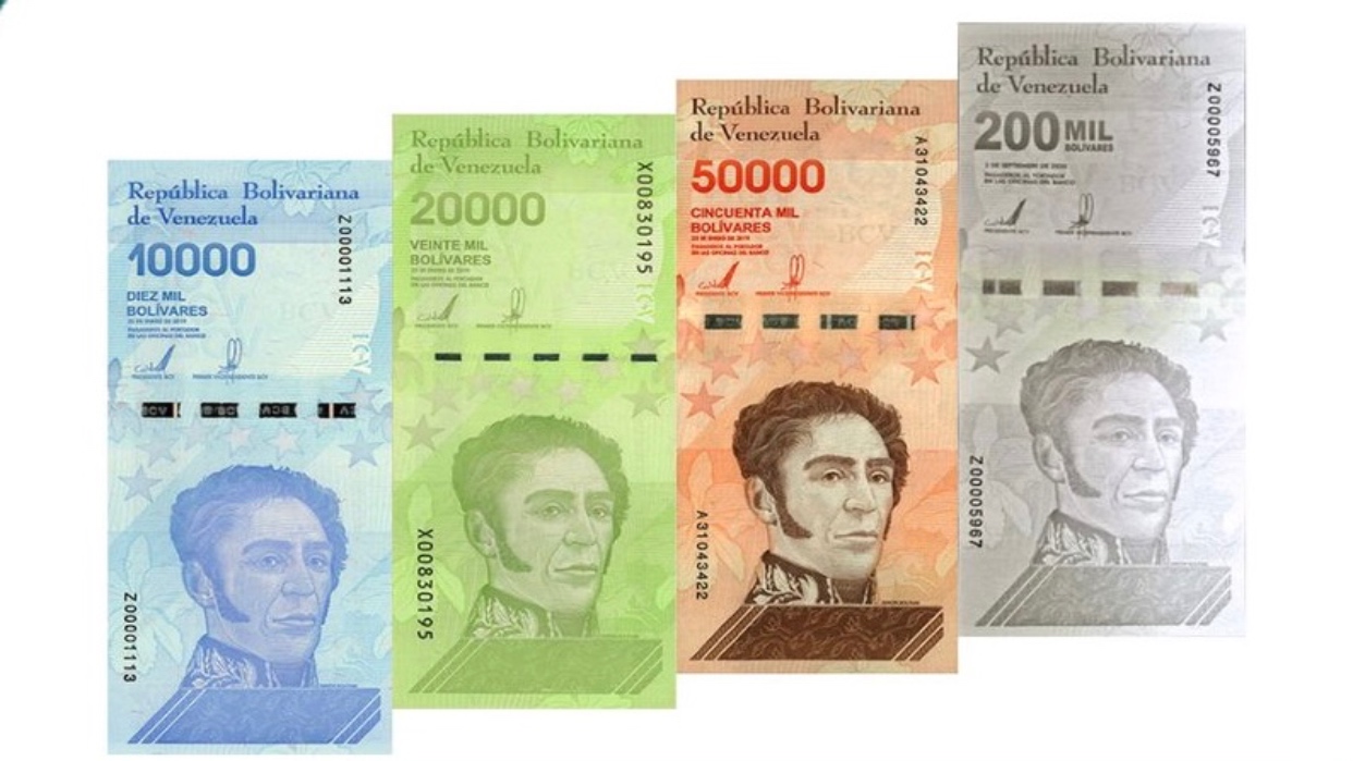 Esto es lo que vale cada billete de ‘Bolívar Soberano’ que saldrán de circulación el próximo 25-Sept