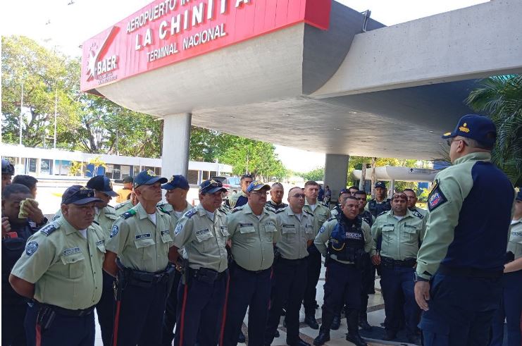 Realizaron ejercicio del Plan de Defensa Integral en la Base Aérea General en Jefe Rafael Urdaneta y el Aeropuerto Internacional La Chinita