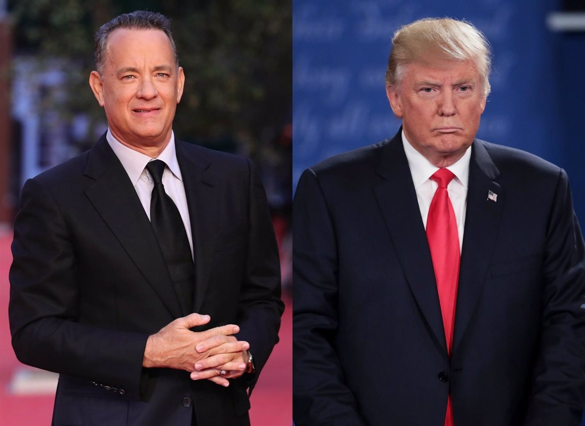 Tom Hanks es tendencia: Dicen que abandonaría EEUU si gana Trump