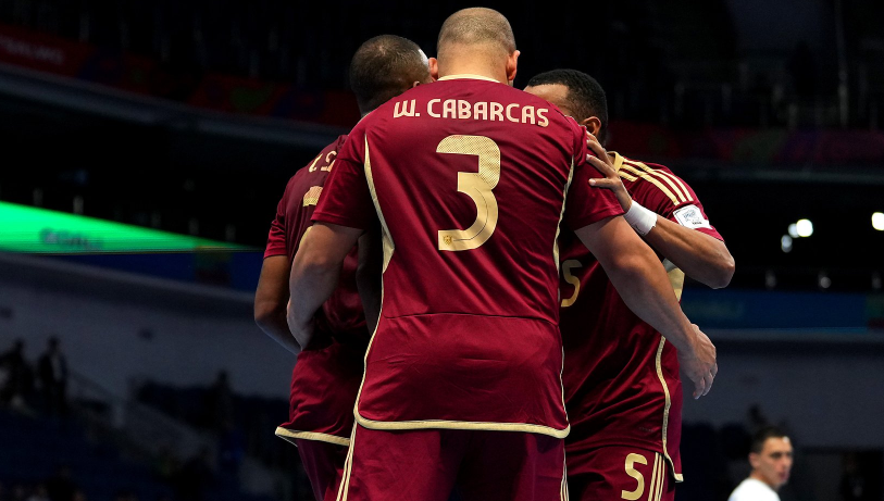 La Vinotinto Futsal avanzó a los octavos de final en el Mundial de Uzbekistán