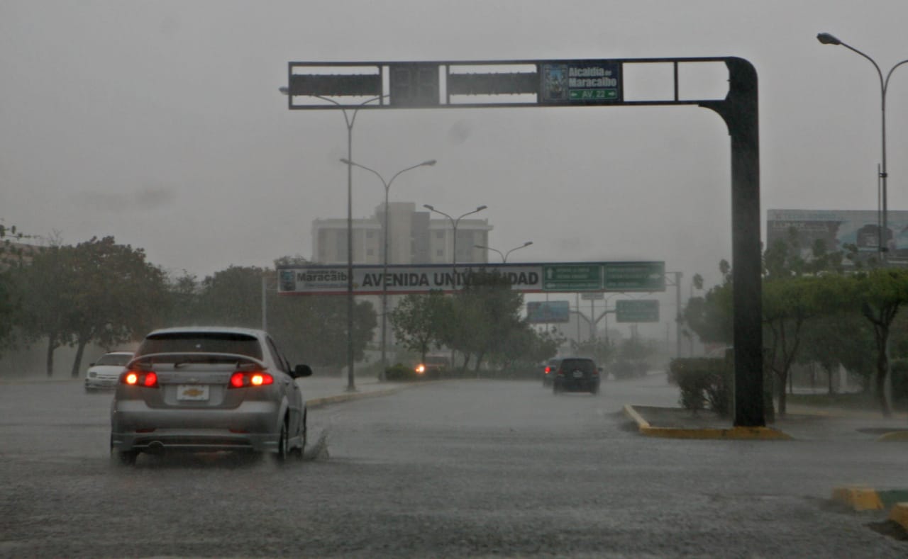 Fuertes precipitaciones estima Inameh en Zulia y otros estados del país este 12-Oct