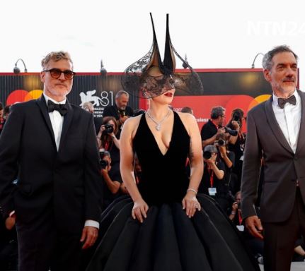 Lady Gaga revolucionó el Festival de Cine de Venecia con su llegada para presentar la película con Joaquin Phoenix “Joker: Folie à deux”