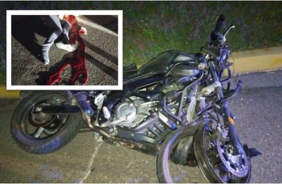 Muerto PNB tras chocar su moto de alto cilindraje en la C-1 de Maracaibo