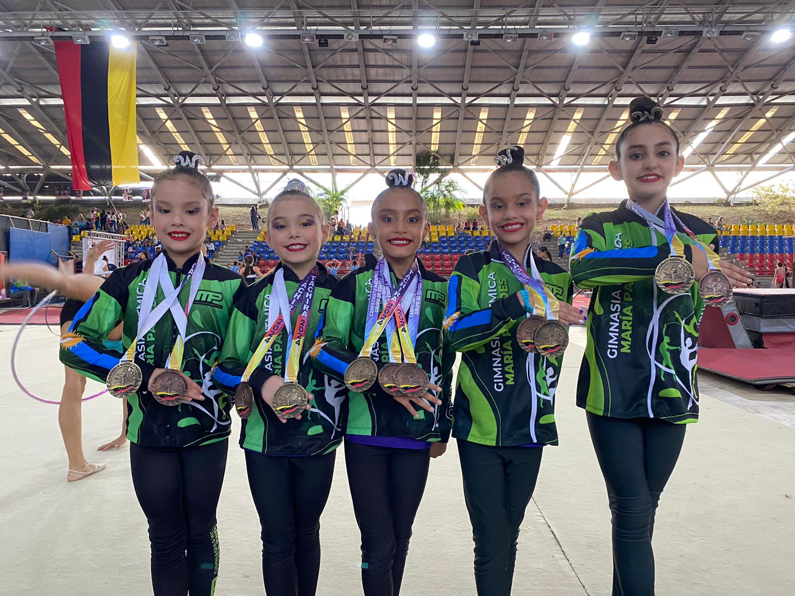 Gimnastas zulianas destacan en el campeonato de Interclubes en San Cristóbal