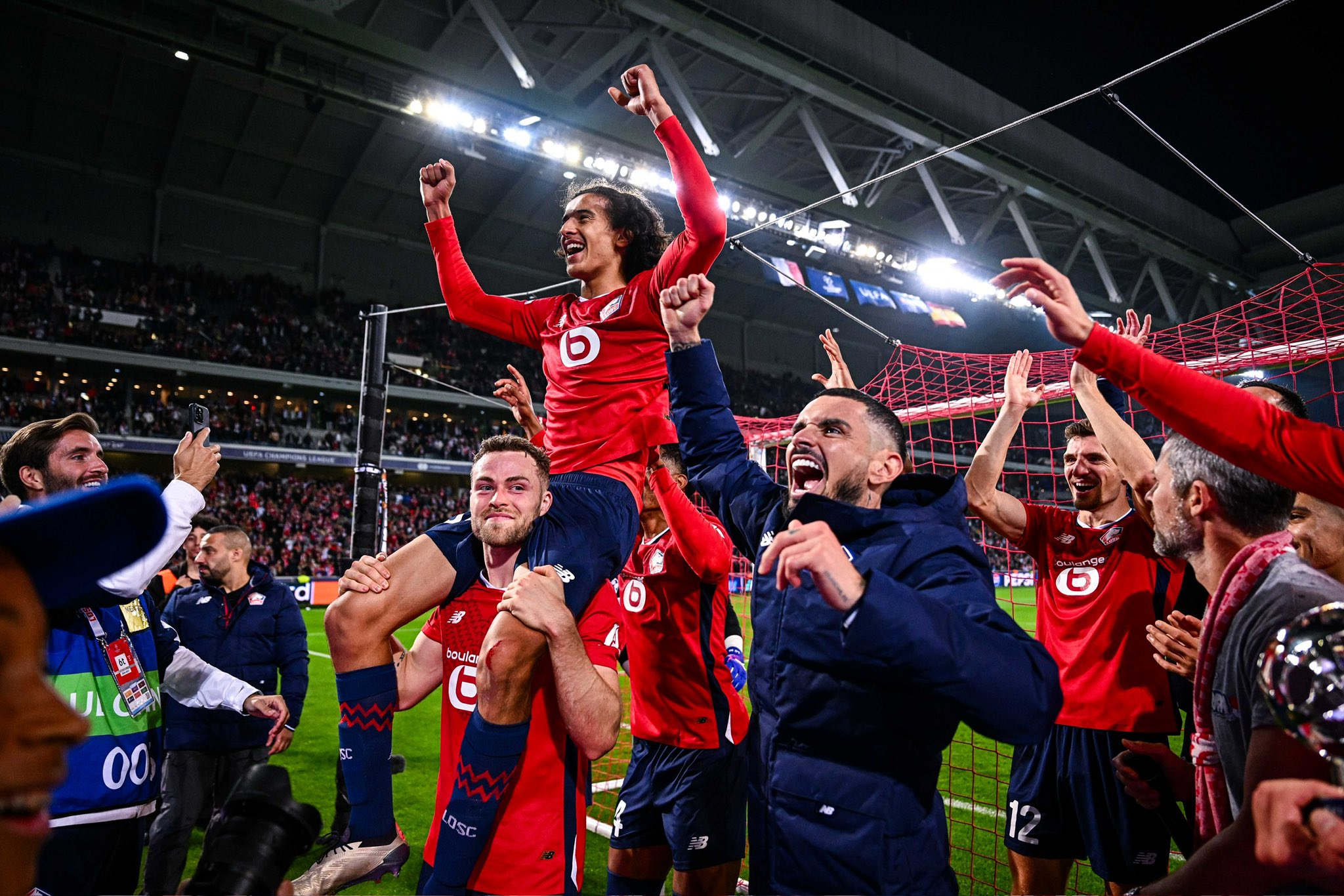 ¡Batacazo! Lille derrotó al Real Madrid en la Champions League