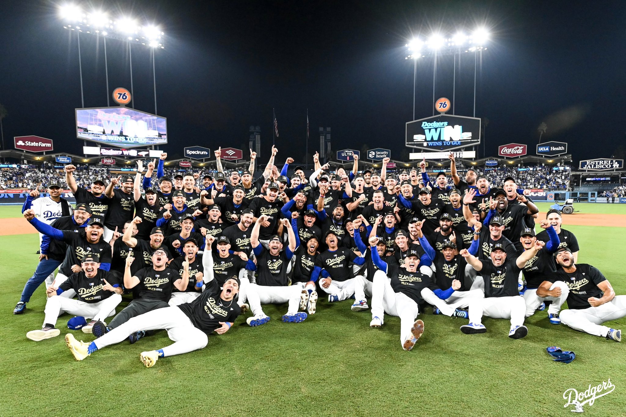 Dodgers de Los Ángeles sellan su pase a la Serie de Campeonato de la Liga Nacional