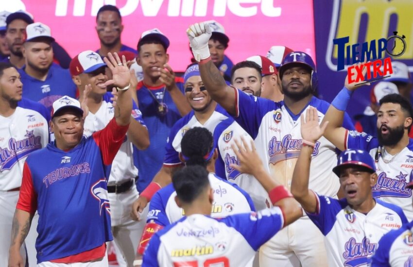 Tiburones de la Guaira continúa imparable y le gana el primero a Leones del Caracas