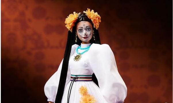 Así luce la Barbie Día de Muertos 2024: Creada por el diseñador mexicano Kris Goyri