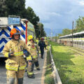 Emergencia en el Metro de Medellín: se incendió una parte que conduce la energía del sistema