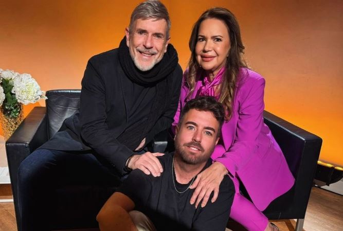 Así fue el reencuentro de Carlos Mata y Jeannette Rodríguez 40 años después de la telenovela Cristal