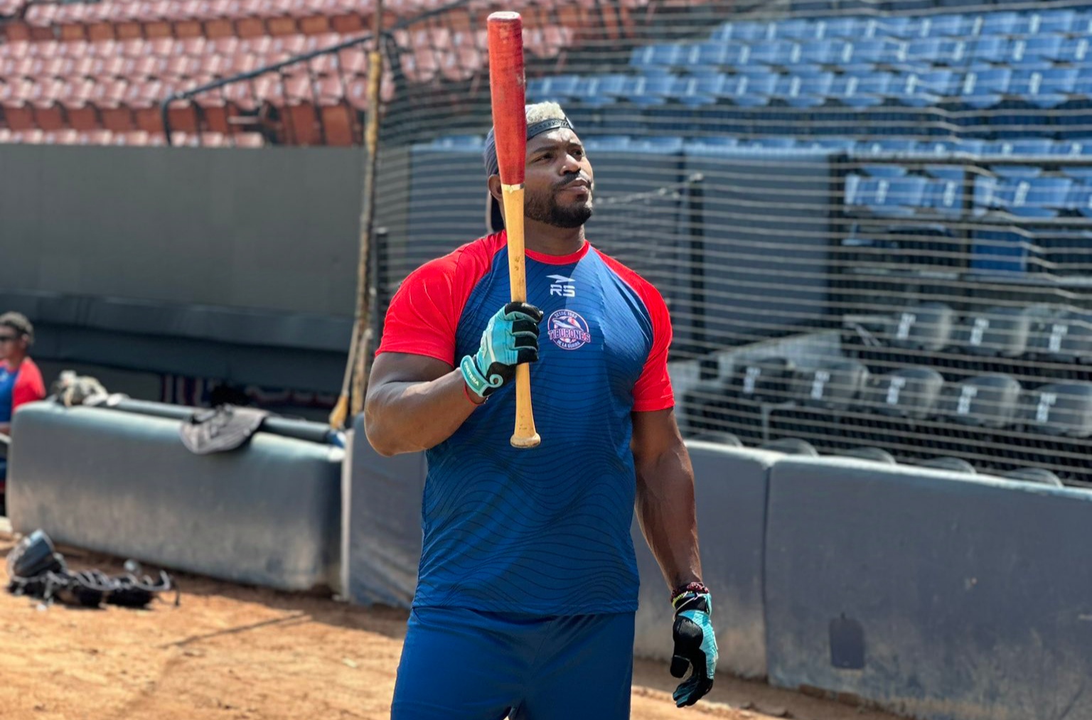 Yasiel Puig se reportó a los entrenamientos de Tiburones de La Guaira