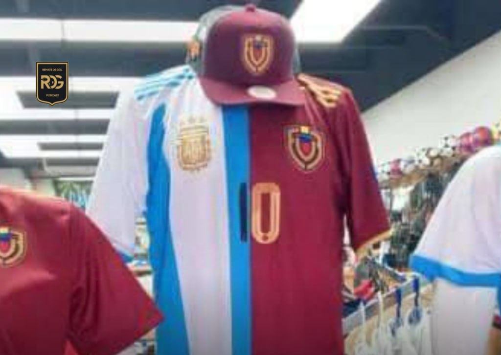 Chicas que vestían la camiseta mixta de Venezuela y Argentina no podían subir a la barra vinotinto