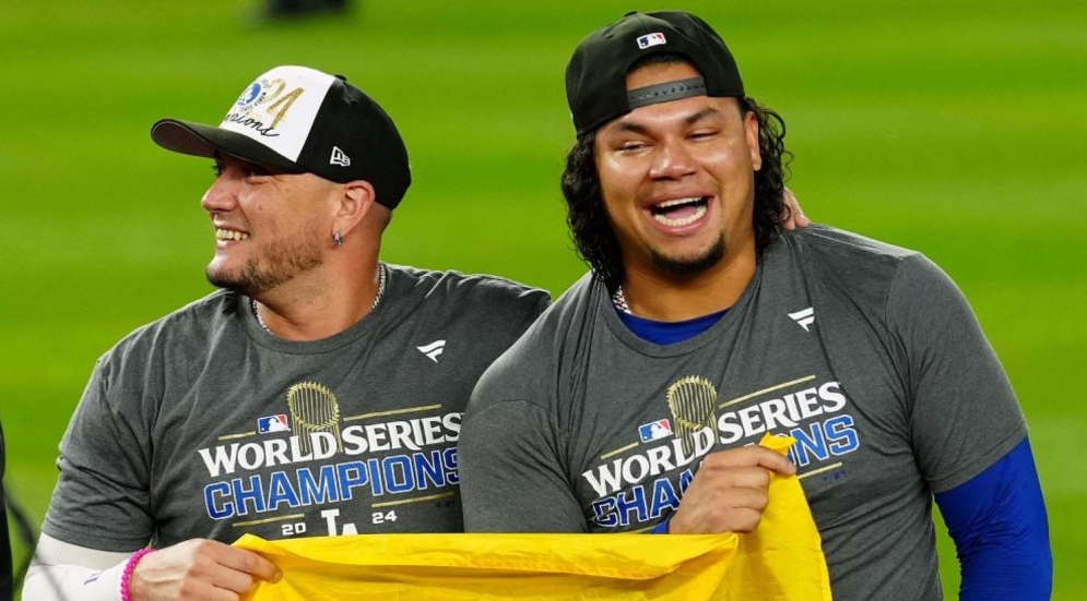 Los tres venezolanos que quedaron campeones de la Serie Mundial con Dodgers