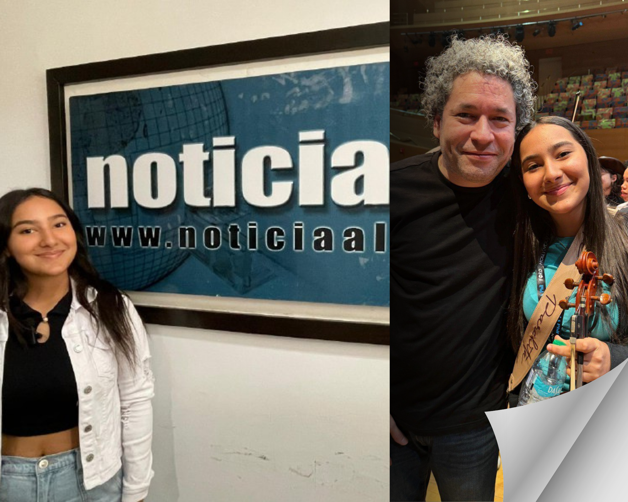 Ella toca junto a Dudamel: Orgullo zuliano