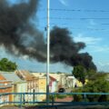 Registran incendio en un terreno enmontado en Santa Lucia