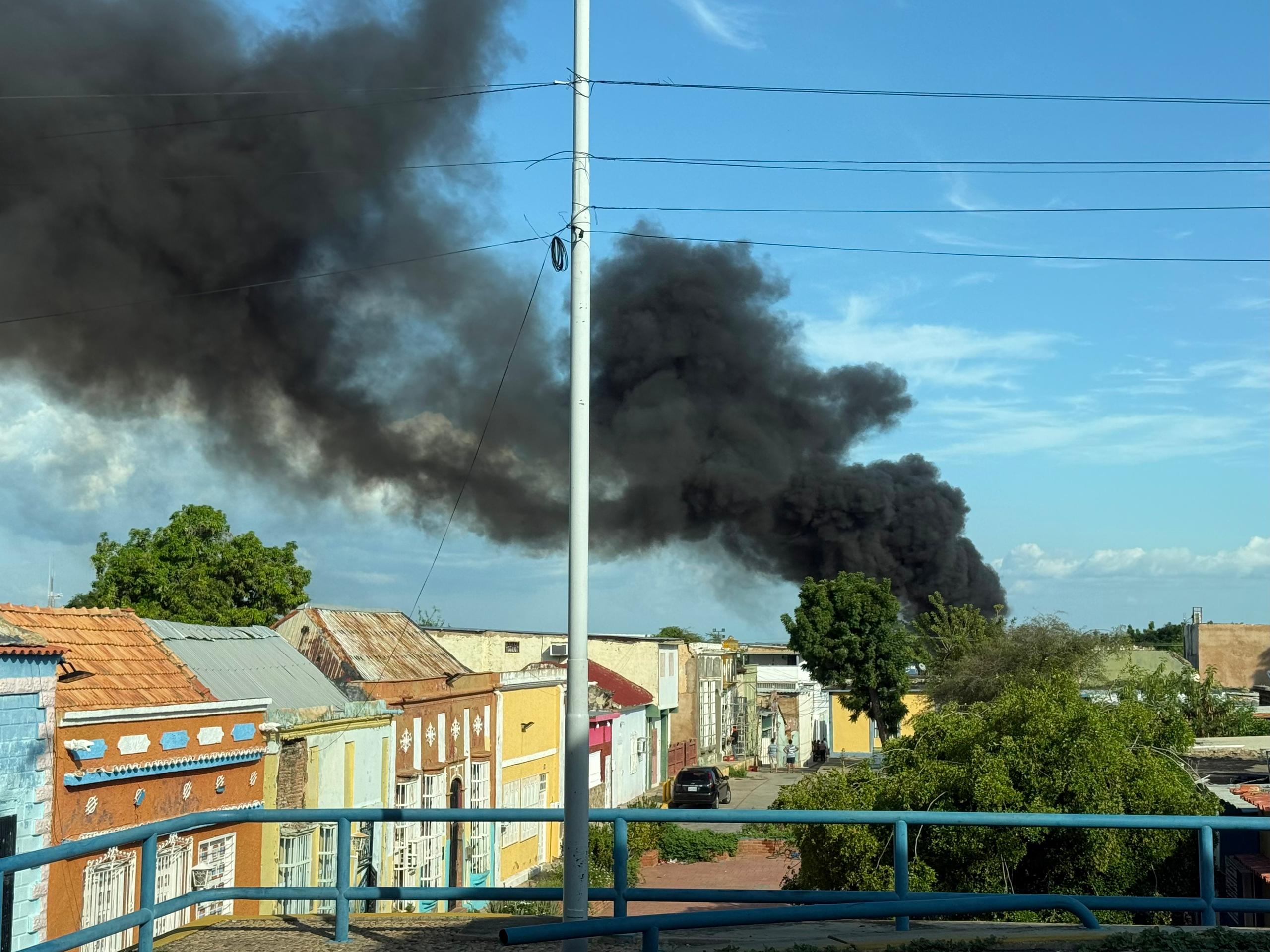 Registran incendio en un terreno enmontado en Santa Lucia