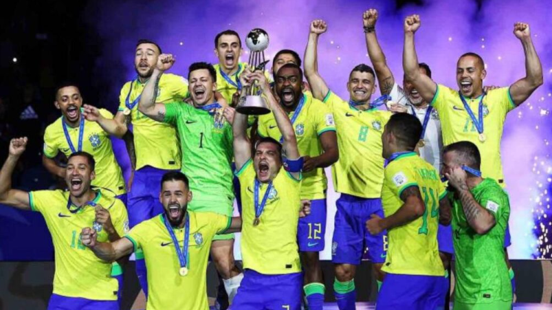 Brasil se impuso ante Argentina para lograr su sexta copa en el Mundial de Futsal