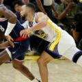 Warriors pierde ante Clippers y Curry se lesiona