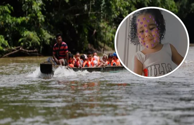 Muere niña marabina tras ser arrastrada por un río en la selva del Darién