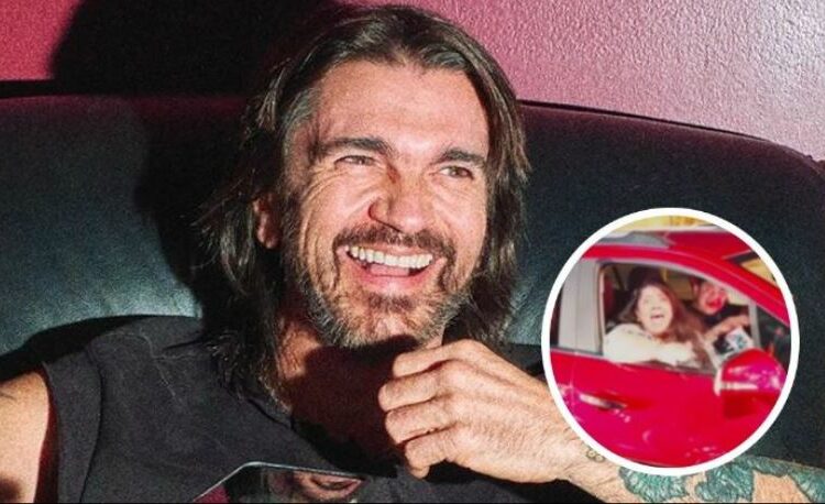 Juanes sorprendió a una fanática en plena vía cuando cantaba a todo pulmón 