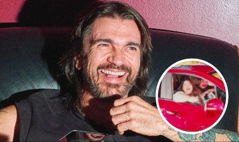 Juanes sorprendió a una fanática en plena vía cuando cantaba a todo pulmón 