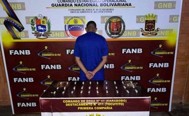 Decomisan 30 dediles de cocaína en el Palacio de Justicia de Carabobo