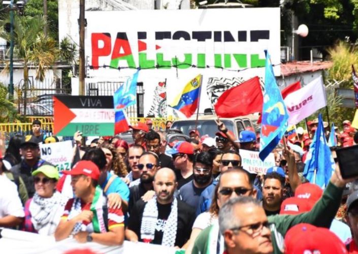 Realizarán concentraciones en Caracas este 5-Oct contra el conflicto entre Israel y Palestina